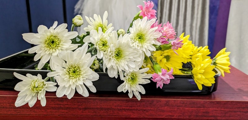 【埼玉県川越市葬儀セレモニーサロン】生花祭壇・生花アレンジ