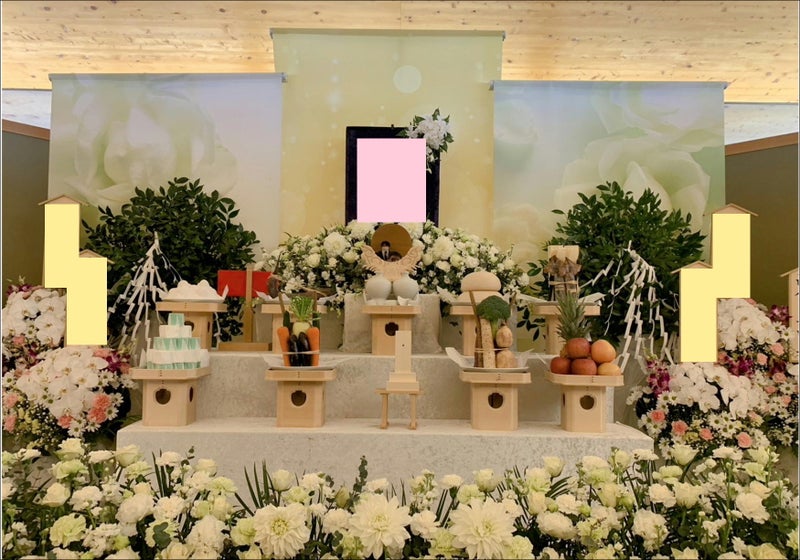 【埼玉県川越市葬儀セレモニーサロン】生花祭壇・生花アレンジ